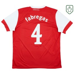 Maglia retrò casa uomo Arsenal 2010/11 Fabregas #4