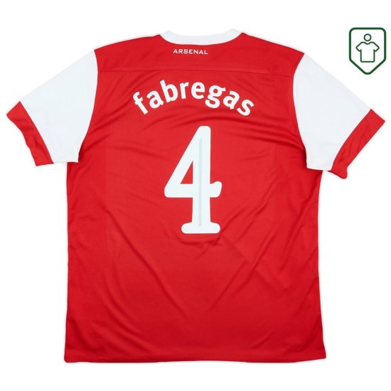 Maglia retrò casa uomo Arsenal 2010/11 Fabregas #4