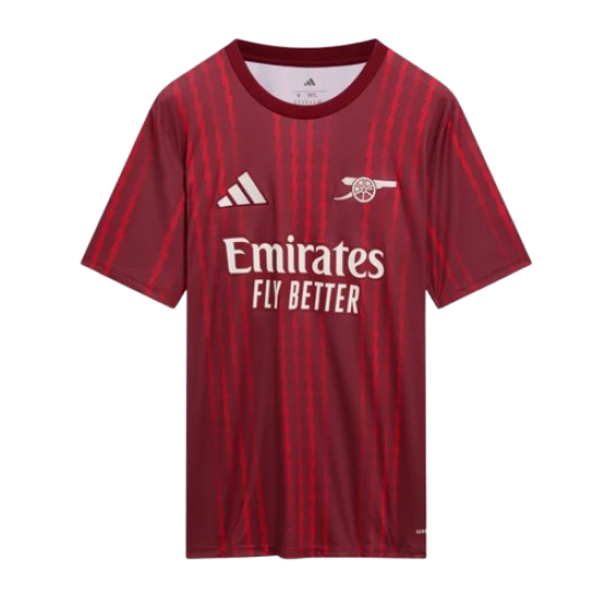 Bambino Arsenal 2025/26 Terza Maglia Pre-partita – Rossa Bambino Arsenal 2025/26 Terza Maglia Pre-partita – Rossa