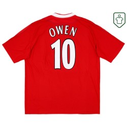 Maglia retrò casa uomo Liverpool 2002/04 Owen #10