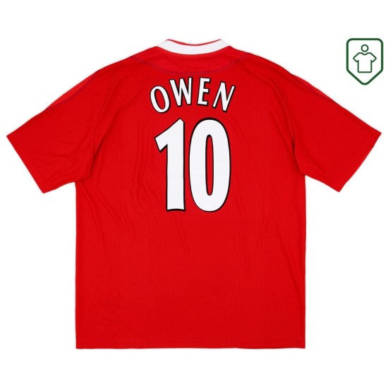 Maglia retrò casa uomo Liverpool 2002/04 Owen #10