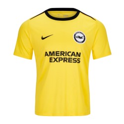 Maglia Riscaldamento Terza Brighton & Hove Albion Bambino 2024/25 - Giallo Maglia Riscaldamento Terza Brighton & Hove Albion Bambino 2024/25 - Giallo