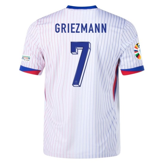 Maglia Trasferta Antoine Griezmann #7 Francia EURO 2024