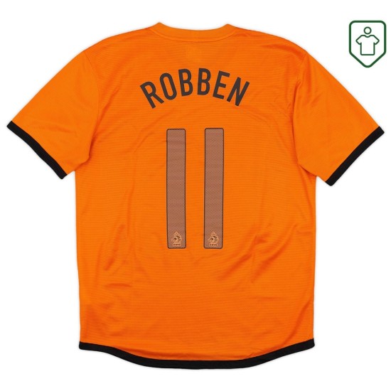 Maglia retrò Paesi Bassi 2012/13 casa da uomo Robben #11