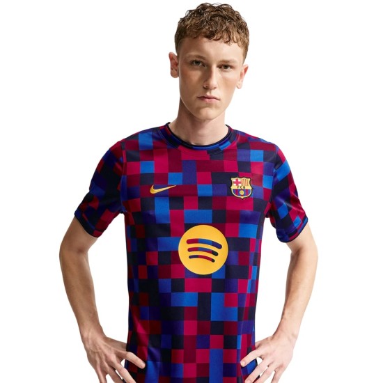 Maglia Home Pre Match Bambino FC Barcellona 2026/27 Maglia Home Pre Match Bambino FC Barcellona 2026/27