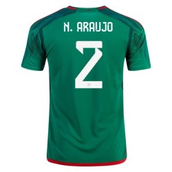 Nestor Araujo #2 Maglia Casa del Messico Coppa del Mondo 2022