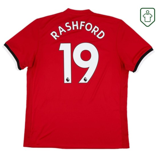 Maglia retrò casa uomo Manchester United 2017/18 Rashford #19