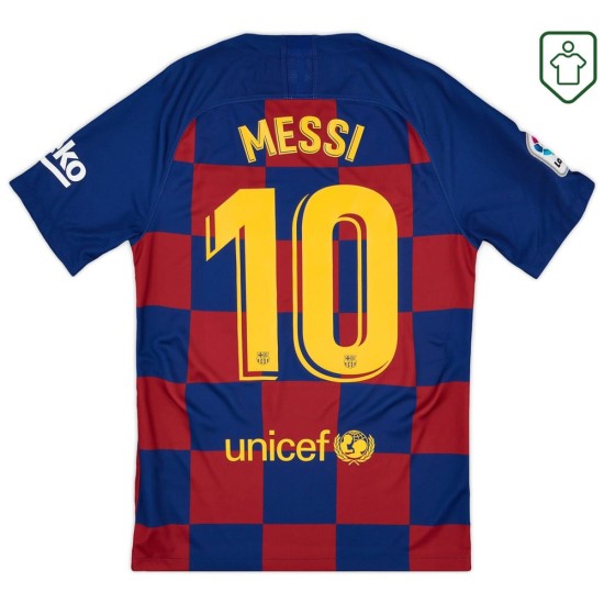 Uomo Maglia retro casa FC Barcellona 2019/20 Messi #10 Uomo Maglia retro casa FC Barcellona 2019/20 Messi #10