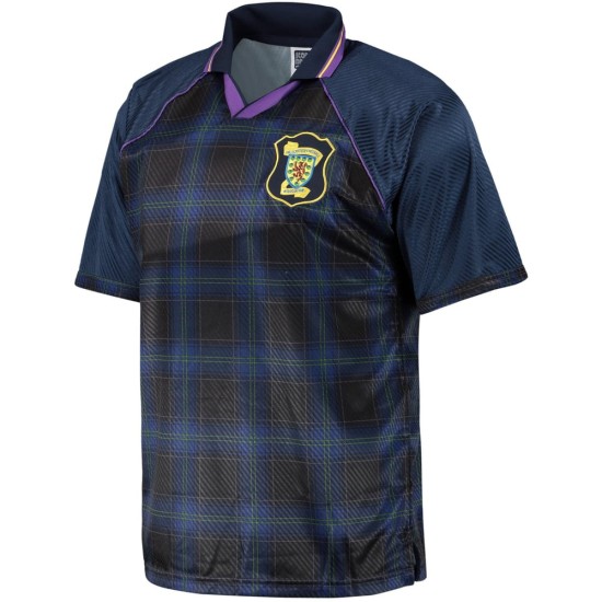 Maglia retrò Scozia 1996 Europei da uomo