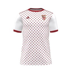 Maglia terza pre-partita uomo Sevilla FC 2025/26 - Bianco