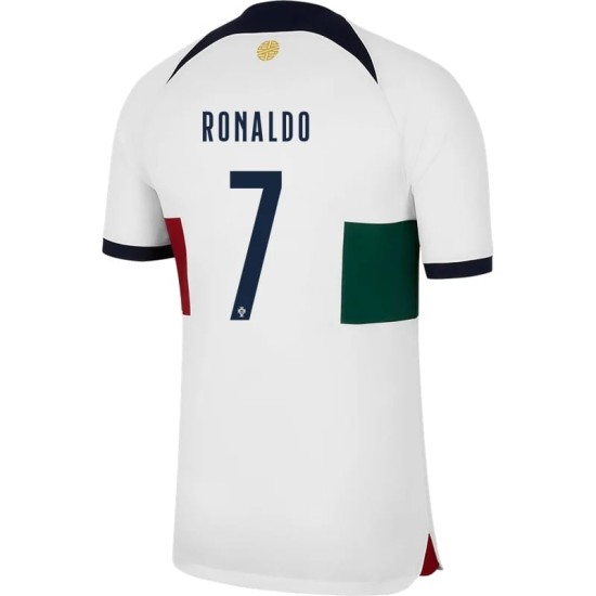 Cristiano Ronaldo #7 Portogallo Maglia Trasferta Coppa del Mondo 2022 Cristiano Ronaldo #7 Portogallo Maglia Trasferta Coppa del Mondo 2022