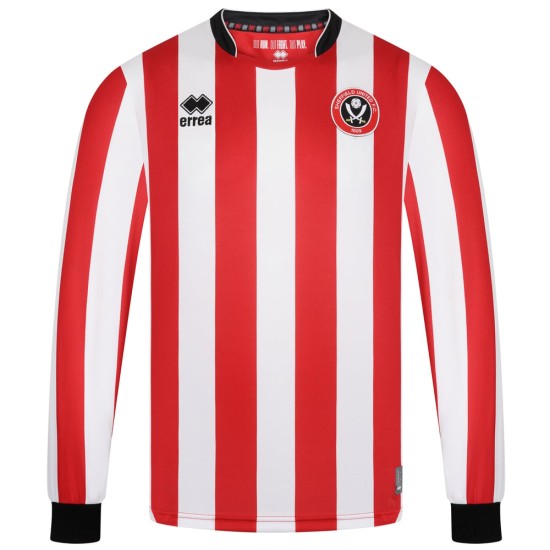 Maglia da casa manica lunga 2025/26 dello Sheffield United da bambino