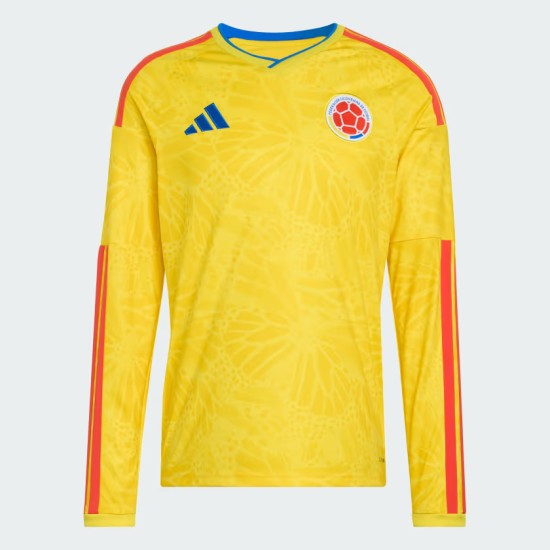 Maglia a maniche lunghe home Coppa del Mondo 2026 Colombia donna
