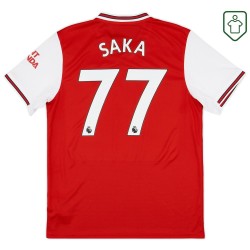 Maglia retrò casa uomo Arsenal 2019/20 Saka #77