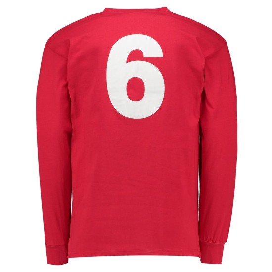 Maglia manica lunga finale Coppa del Mondo 1966 trasferta Inghilterra uomo #6