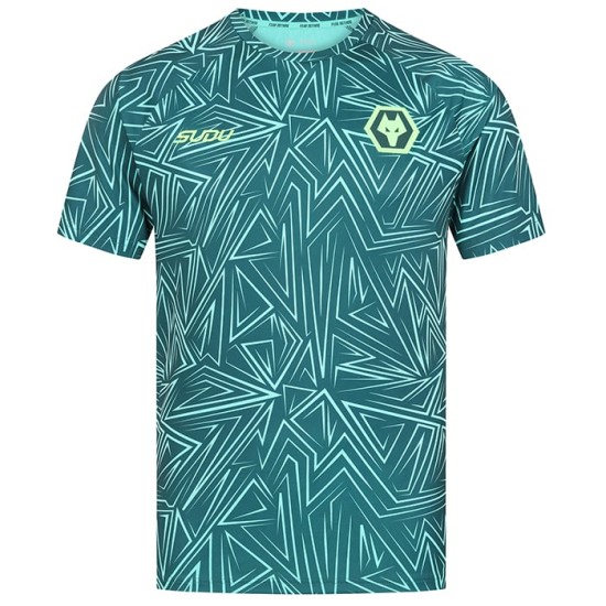 Uomo Wolverhampton Wanderers 2025/26 Maglia Pre Gara Trasferta