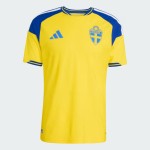 Maglia casa autentica Coppa del Mondo 2026 Svezia donna