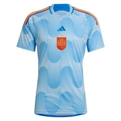 Spagna Maglia Trasferta Coppa del Mondo 2022