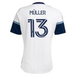 Maglia Casa Vancouver Whitecaps FC 2025 Bambino - Müller #13