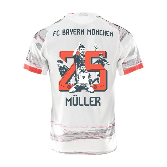 Maglia Speciale Müller Bambino Bayern Monaco 2025/26 Maglia Speciale Müller Bambino Bayern Monaco 2025/26