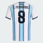 Maglia Ufficiale Casa Argentina 2026 Uomo E. FERNÁNDEZ #8