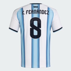 Maglia Ufficiale Casa Argentina 2026 Uomo E. FERNÁNDEZ #8