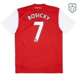 Maglia retrò casa uomo Arsenal 2011/12 Rosicky #7