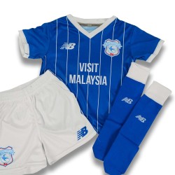 Kit casa Cardiff City 2025/26 bambino