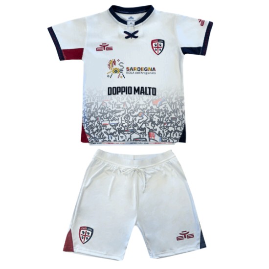 Kit Trasferta Cagliari Calcio Bambino 2025/26