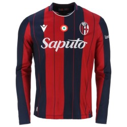 Uomo Bologna FC 2025/26 Maglia Home Manica Lunga