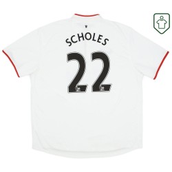 Maglia retrò trasferta uomo Manchester United 2012/14 Scholes #22