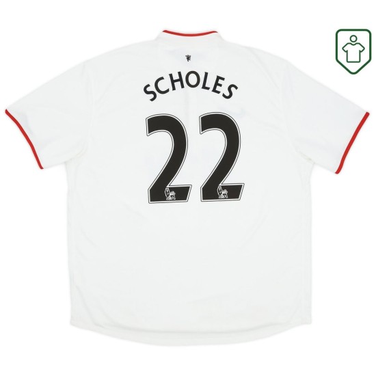 Maglia retrò trasferta uomo Manchester United 2012/14 Scholes #22