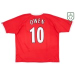 Maglia retrò casa Champions League uomo Liverpool 2001/03 Owen #10
