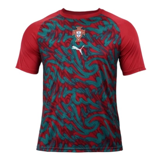 Maglia Pre-Partita Portogallo Coppa del Mondo 2026 Third Rossa Uomo Maglia Pre-Partita Portogallo Coppa del Mondo 2026 Third Rossa Uomo