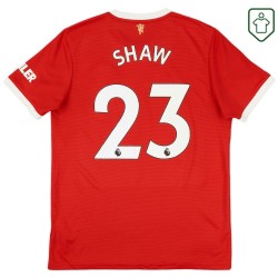Maglia retrò casa uomo Manchester United 2021/22 Shaw #23