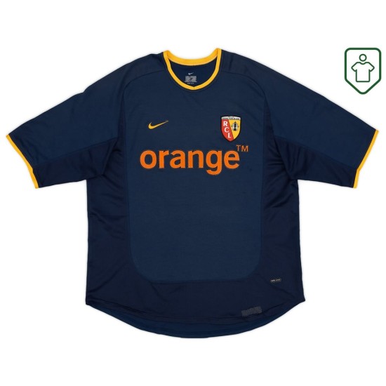 Uomo Maglia retro trasferta RC Lens 2001/02