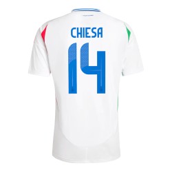 Maglia Trasferta Federico Chiesa #14 Italia EURO 2024