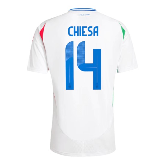 Maglia Trasferta Federico Chiesa #14 Italia EURO 2024
