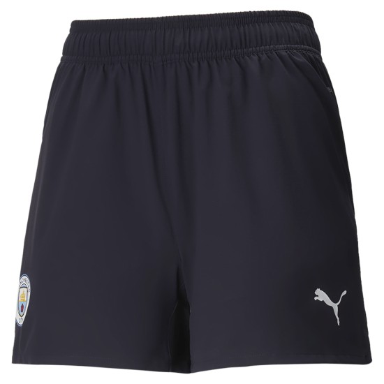 Pantaloncini Casa Manchester City Donna 2024/25 - Nero Pantaloncini Casa Manchester City Donna 2024/25 - Nero