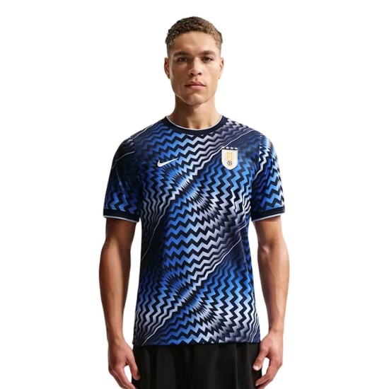 Maglia Pre-Partita Uruguay Coppa del Mondo 2026 Third Uomo Maglia Pre-Partita Uruguay Coppa del Mondo 2026 Third Uomo