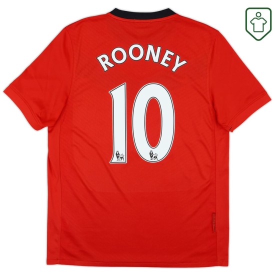 Maglia retrò casa uomo Manchester United 2009/10 Rooney #10
