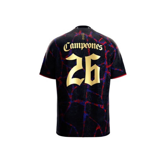 Maglia Campioni di Spagna FC Barcellona 2026 Uomo - Nero Maglia Campioni di Spagna FC Barcellona 2026 Uomo - Nero
