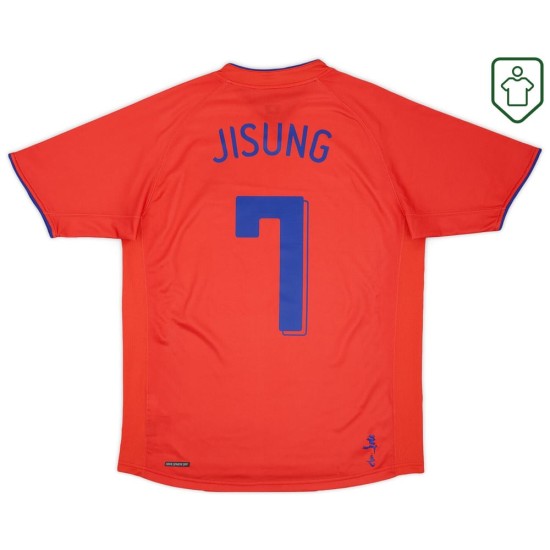 Maglia retrò Corea del Sud 2006/08 casa da uomo Jisung #7