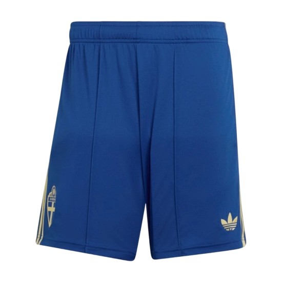 Pantaloncini Svezia 2026 Trasferta Mondiale Uomo Pantaloncini Svezia 2026 Trasferta Mondiale Uomo