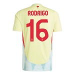 Maglia Trasferta Rodrigo #16 Spagna EURO 2024