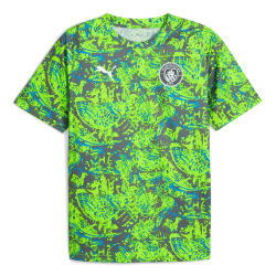 Uomo Manchester City 2025/26 Terza Maglia Pre Gara - Verde