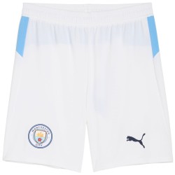 Pantaloncini Home Bianchi Manchester City 2025/26 Uomo