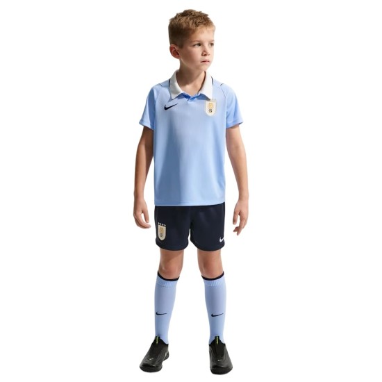 Completo Uruguay Coppa del Mondo 2026 Home Bambino Completo Uruguay Coppa del Mondo 2026 Home Bambino