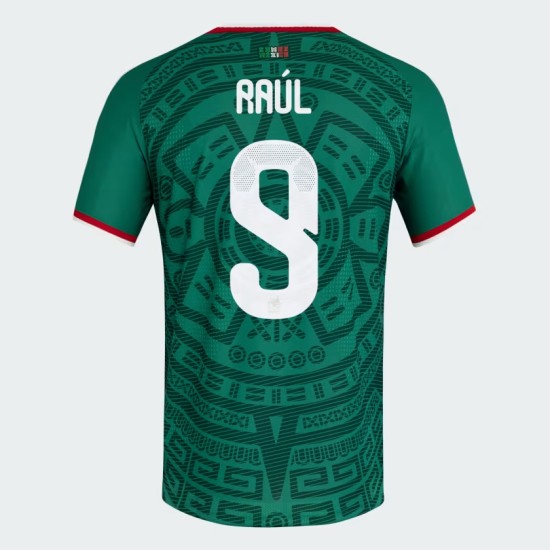 Maglia Ufficiale Casa Messico 2026 Uomo RAÚL #9