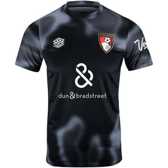 Maglia Riscaldamento Terza AFC Bournemouth Uomo 2024/25 - Nero Maglia Riscaldamento Terza AFC Bournemouth Uomo 2024/25 - Nero